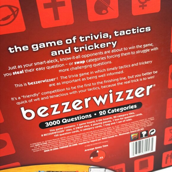 Bezzerwizzer Trivia Boardgame - Picture 6 of 7